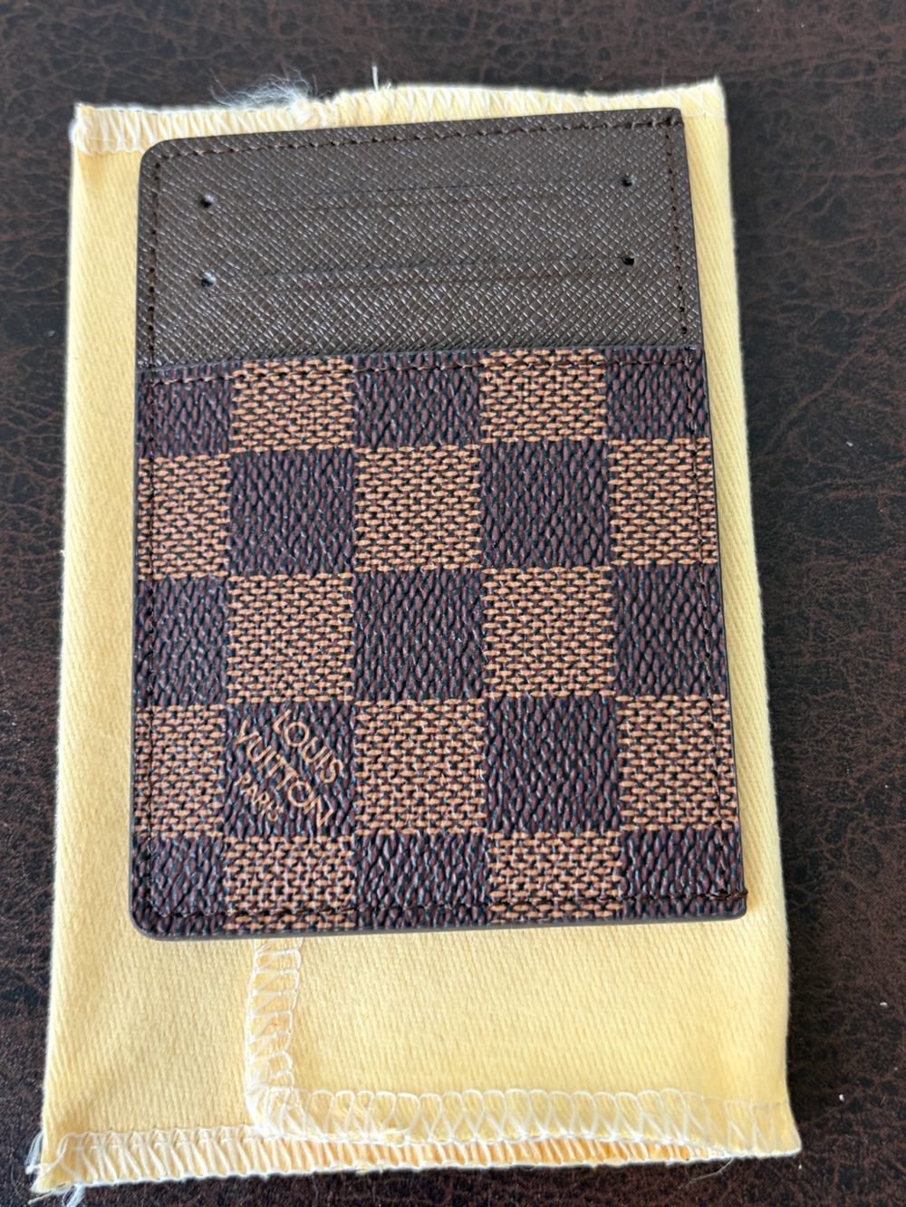 Monogram Canvas Card Holder New